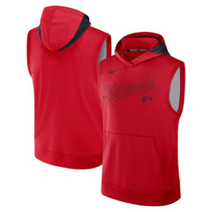Washington Nationals Nike Authentic Collection Dri-FIT Sleeveless Hoodie - MLB