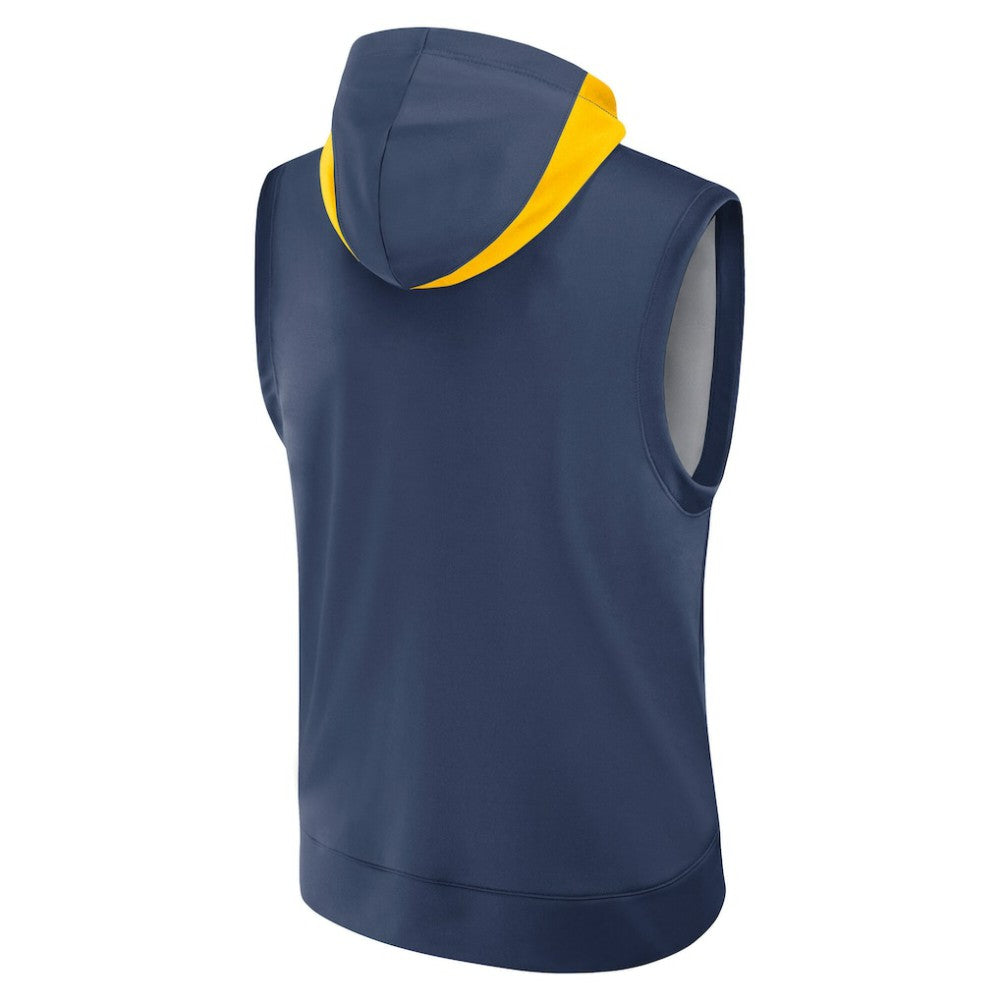 Milwaukee Brewers Nike Authentic Collection Dri-FIT Sleeveless Hoodie - MLB