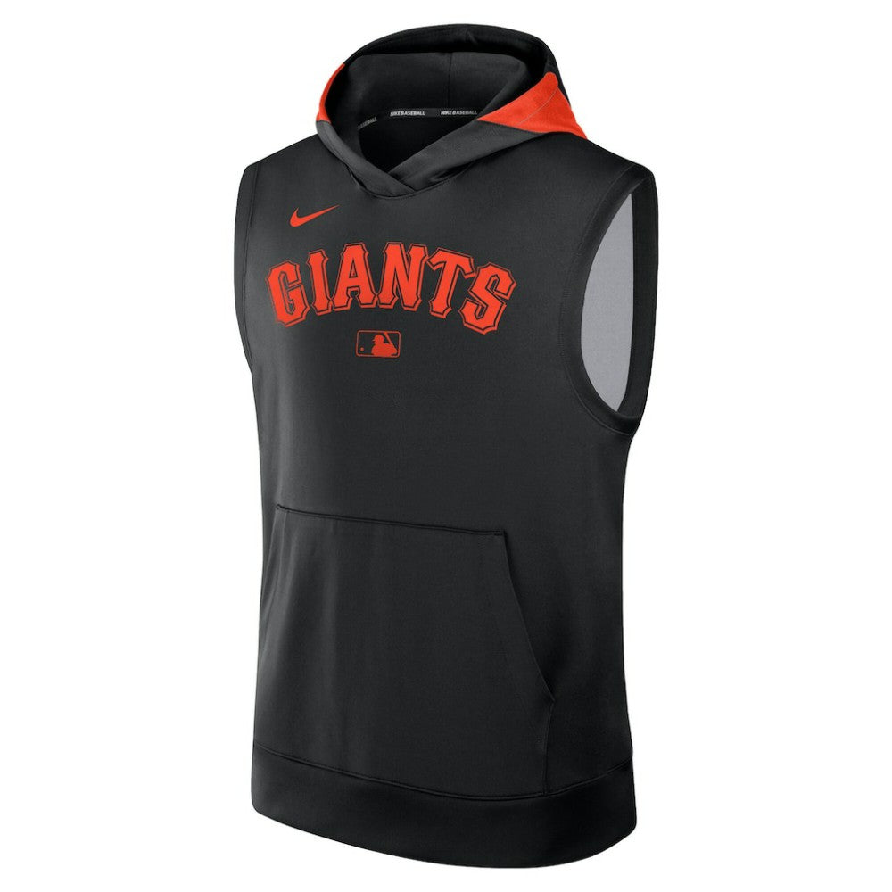 San Francisco Giants Nike Authentic Collection Dri-FIT Sleeveless Hoodie - MLB