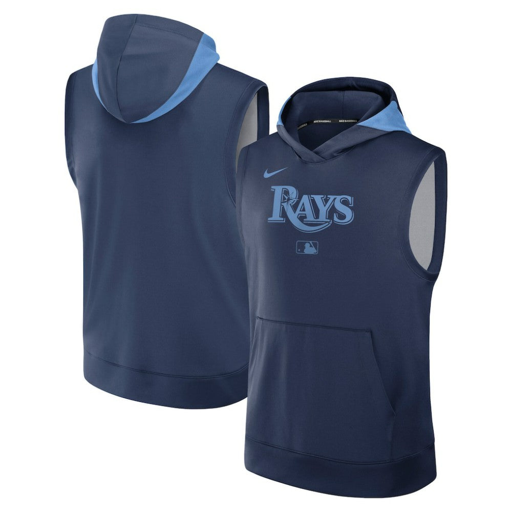 Tampa Bay Rays Nike Authentic Collection Dri-FIT Sleeveless Hoodie - MLB