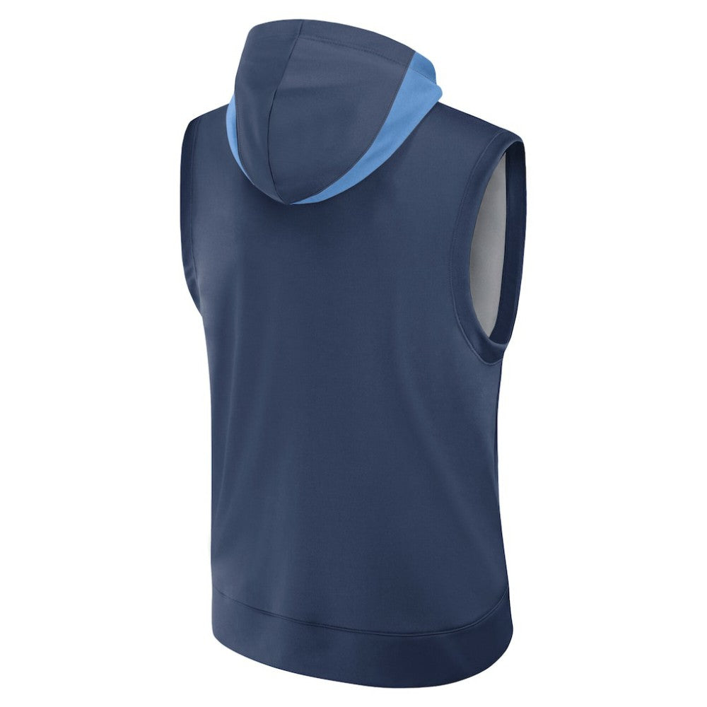 Tampa Bay Rays Nike Authentic Collection Dri-FIT Sleeveless Hoodie - MLB