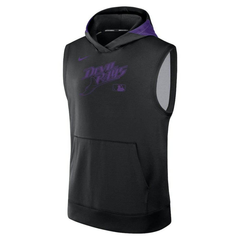 Tampa Bay Rays Nike Authentic Collection Dri-FIT Sleeveless Hoodie - MLB