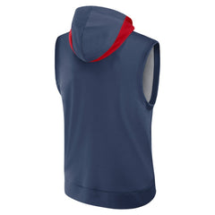 Atlanta Braves Nike Authentic Collection Dri-FIT Sleeveless Hoodie - MLB