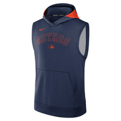 Houston Astros Nike Authentic Collection Dri-FIT Sleeveless Hoodie - MLB