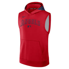Los Angeles Angels Nike Authentic Collection Dri-FIT Sleeveless Hoodie - MLB