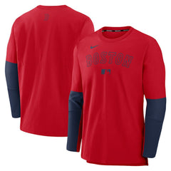 Boston Red Sox Nike Authentic Collection Player Dri-FIT Lightweight Pullover  - MLB