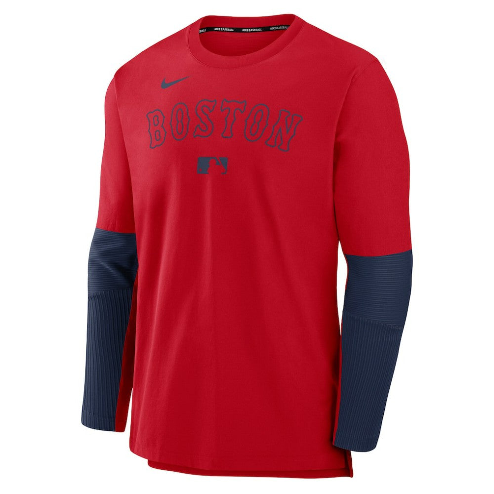 Boston Red Sox Nike Authentic Collection Player Dri-FIT Lightweight Pullover  - MLB