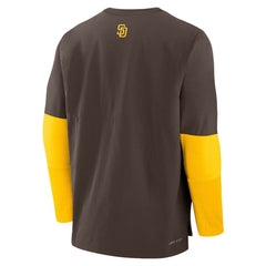 San Diego Padres Nike Authentic Collection Player Dri-FIT Lightweight Pullover  - MLB
