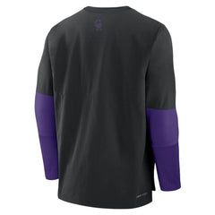 Colorado Rockies Nike Authentic Collection Player Dri-FIT Lightweight Pullover  - MLB