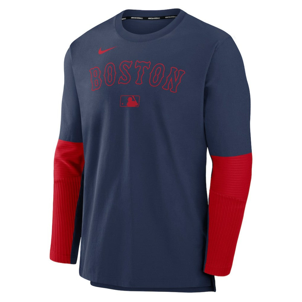 Boston Red Sox Nike Authentic Collection Player Dri-FIT Lightweight Pullover  - MLB