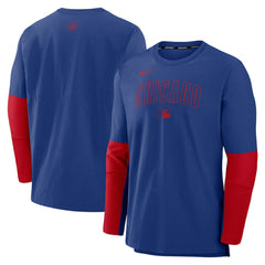 Chicago Cubs Nike Authentic Collection Player Dri-FIT Lightweight Pullover  - MLB