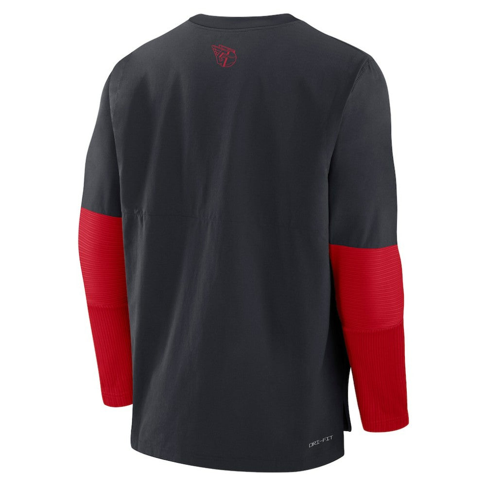 Cleveland Guardians Nike Authentic Collection Player Dri-FIT Lightweight Pullover  - MLB