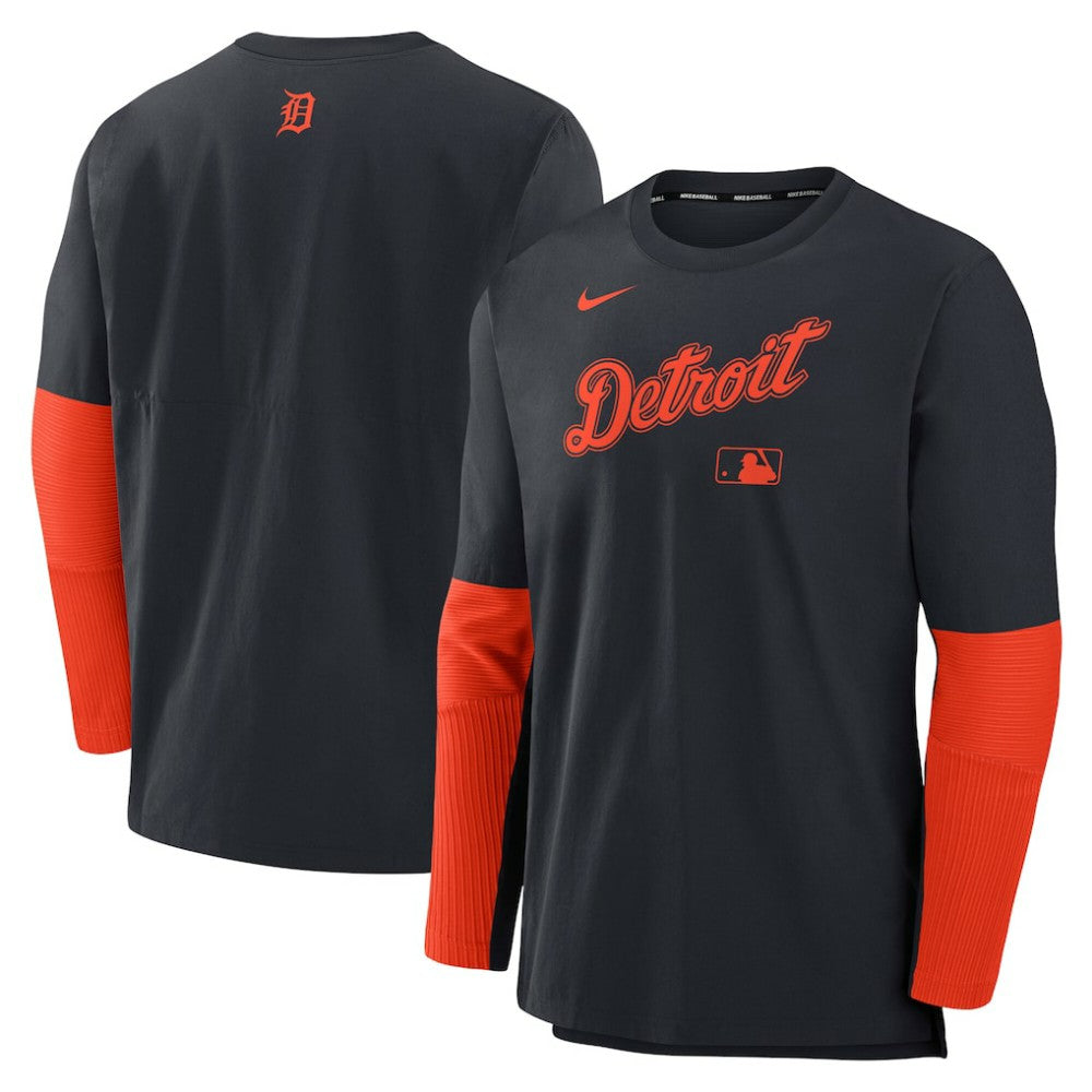 Detroit Tigers Nike Authentic Collection Player Dri-FIT Lightweight Pullover  - MLB