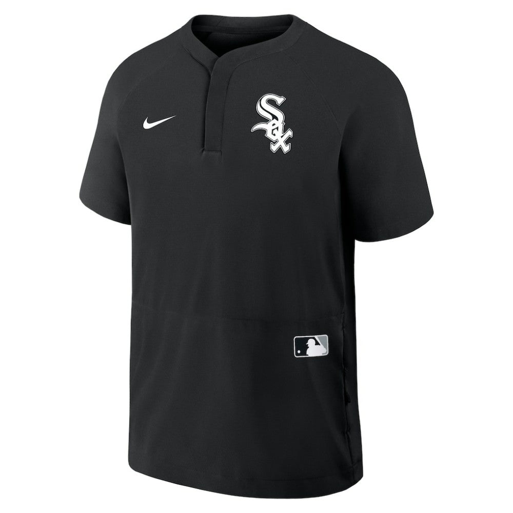 Chicago White Sox Nike Authentic Collection Raglan Short Sleeve Windshirt - MLB