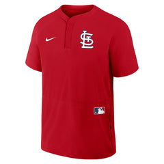 St. Louis Cardinals Nike Authentic Collection Raglan Short Sleeve Windshirt - MLB