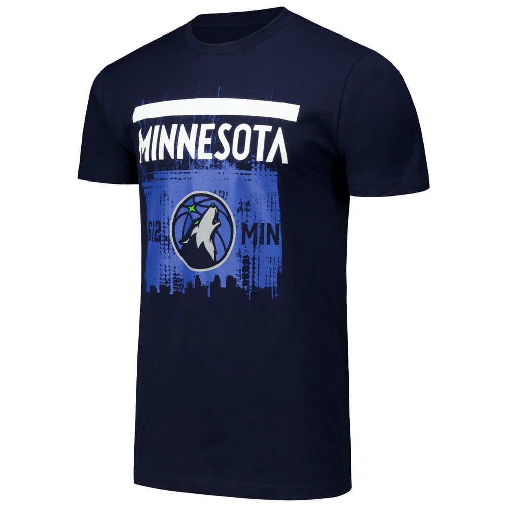 Minnesota Timberwolves Stadium Essentials Unisex Breakdown T-Shirt Navy - NBA