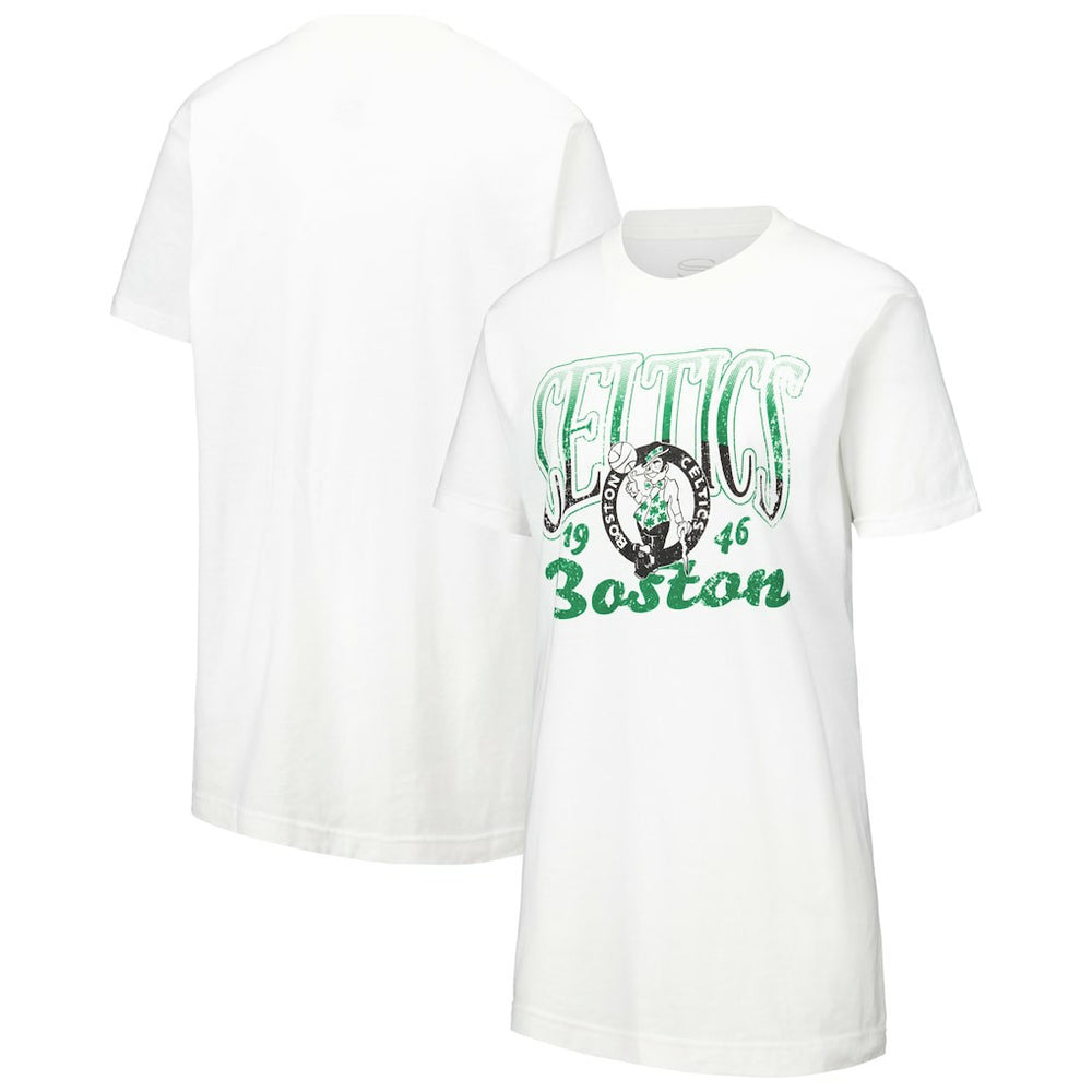 Boston Celtics Stadium Essentials Women's Sky High T-Shirt White - NBA