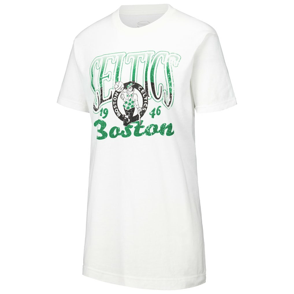 Boston Celtics Stadium Essentials Women's Sky High T-Shirt White - NBA