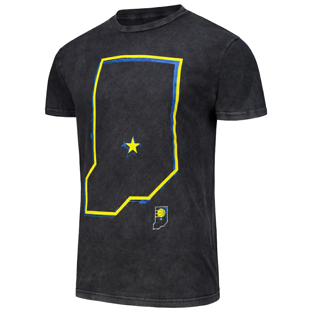 Indiana Pacers Stadium Essentials Unisex Vintage T-Shirt Black - NBA