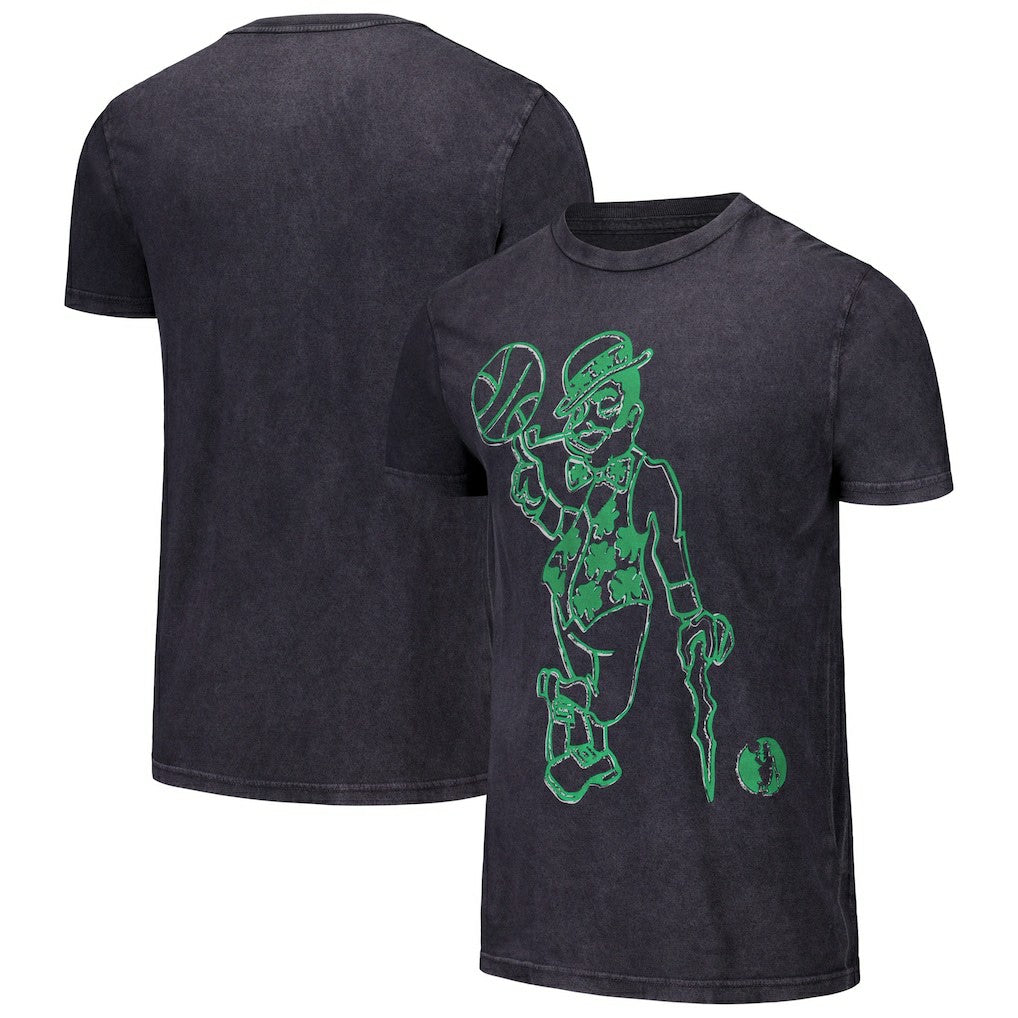 Boston Celtics Stadium Essentials Unisex Vintage T-Shirt Black - NBA