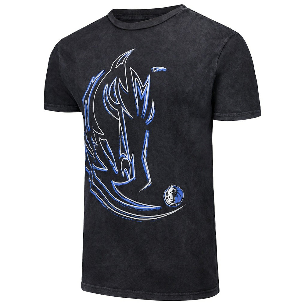 Dallas Mavericks Stadium Essentials Unisex Vintage T-Shirt Black - NBA