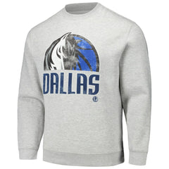 Dallas Mavericks Stadium Essentials Unisex Hometown Pullover Sweatshirt Heather Gray - NBA