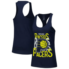 Indiana Pacers Stadium Essentials Women's Dedication Tank Top Navy - NBA
