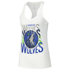 Minnesota Timberwolves Stadium Essentials Women's Dedication Tank Top White - NBA