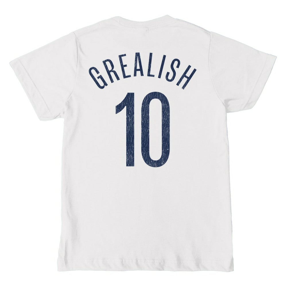 Jack Grealish Manchester City 1863FC Youth Player T-Shirt White - FIFA World CUP