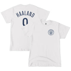 Erling Haaland Manchester City 1863FC Youth Player T-Shirt White - FIFA World CUP