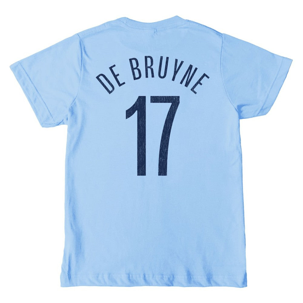 Kevin De Bruyne Manchester City 1863FC Youth Player T-Shirt Sky Blue - FIFA World CUP