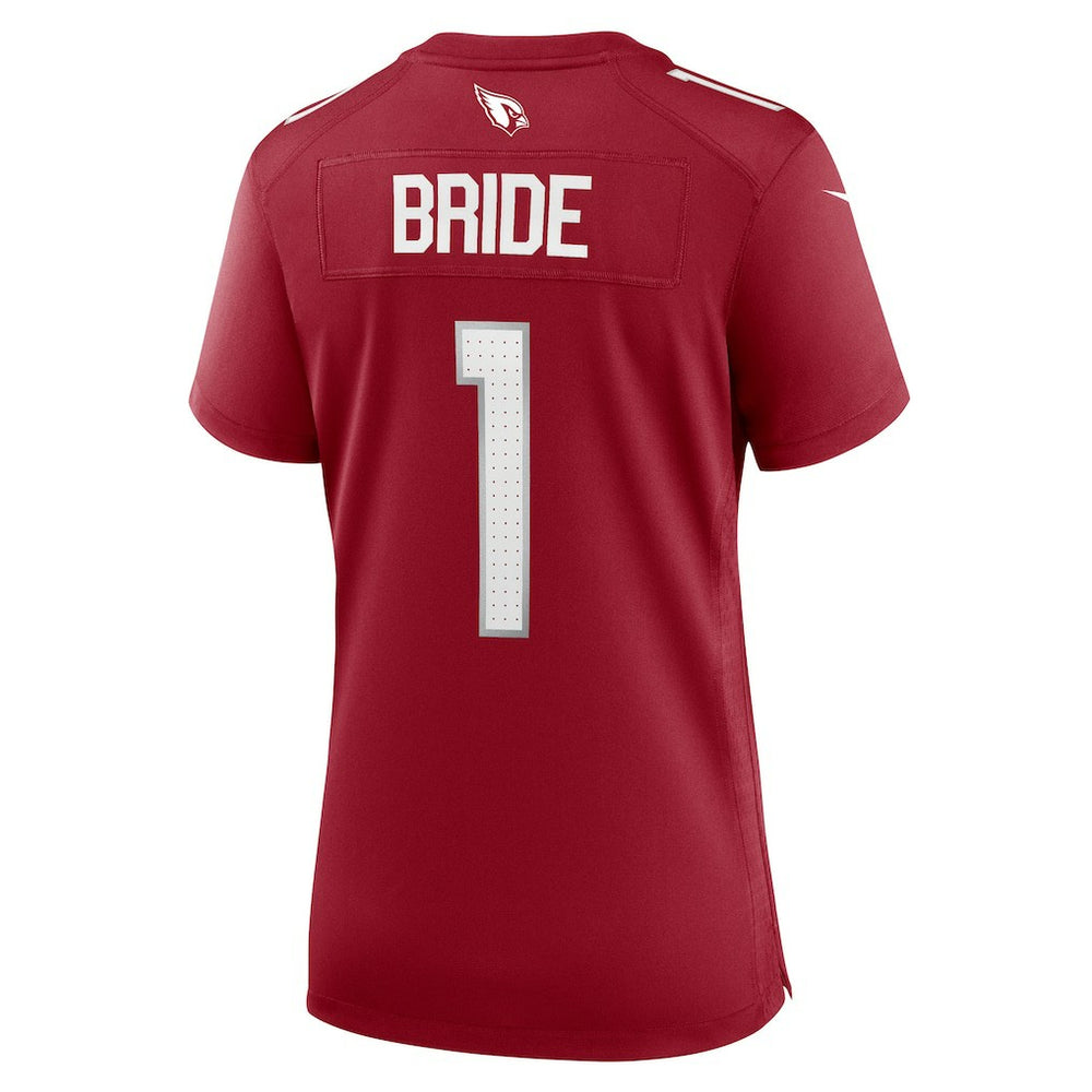 Number 1 Bride Arizona Cardinals Women's Game Jersey Cardinal | Nike for Sale