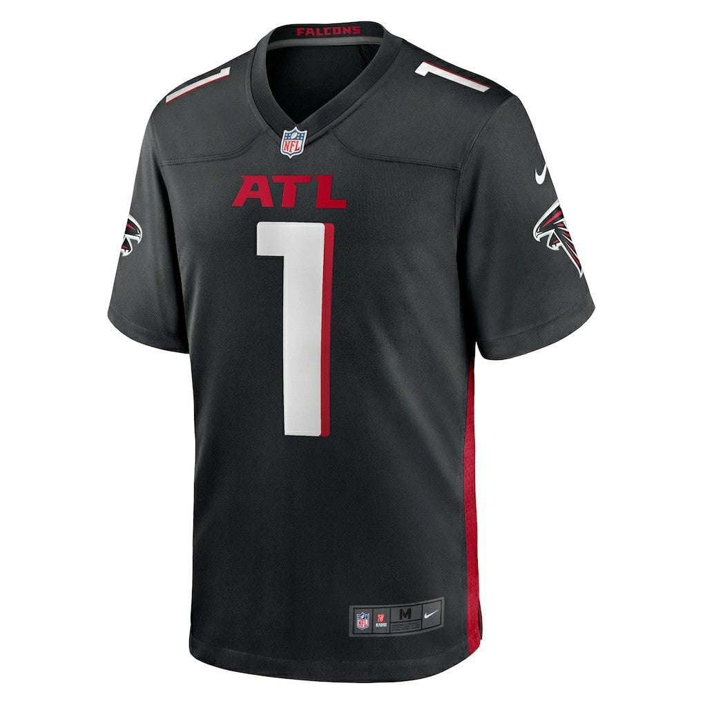Number 1 Groom Atlanta Falcons Game Jersey Black | Nike for Sale