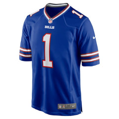 Number 1 Groom Buffalo Bills Game Jersey Royal | Nike for Sale