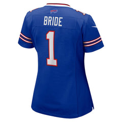 Number 1 Bride Buffalo Bills Women's Game Jersey Royal | Nike for Sale