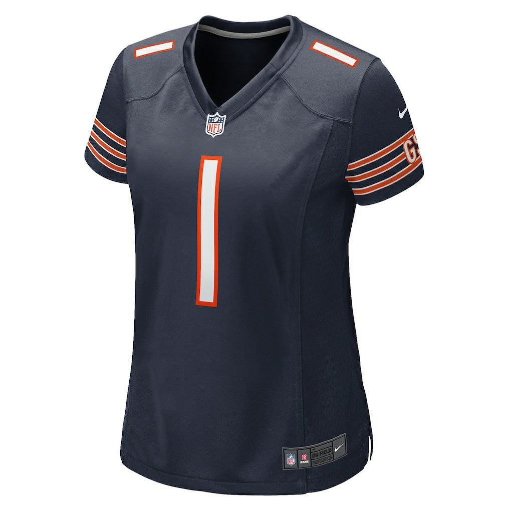 Number 1 Bride Chicago Bears Women's Game Jersey Navy | Nike for Sale