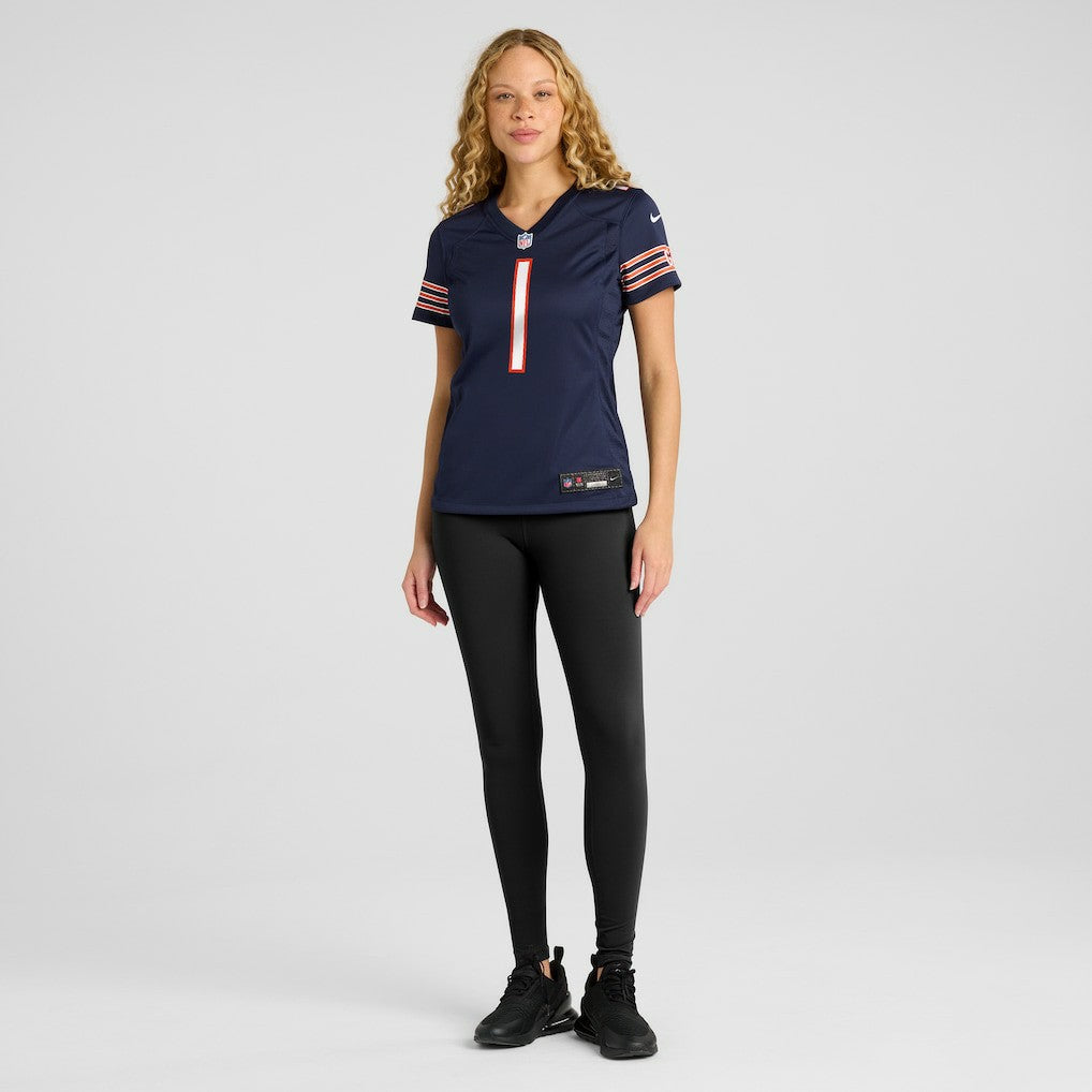 Number 1 Bride Chicago Bears Women's Game Jersey Navy | Nike for Sale