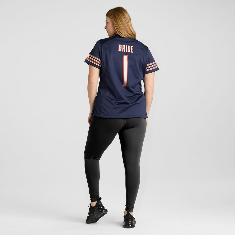Number 1 Bride Chicago Bears Women's Game Jersey Navy | Nike for Sale