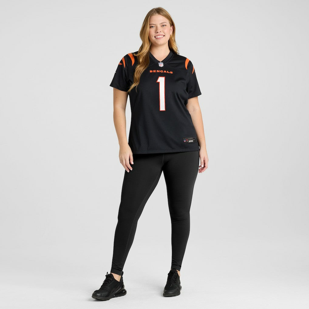 Number 1 Bride Cincinnati Bengals Women's Game Jersey Black | Nike for Sale