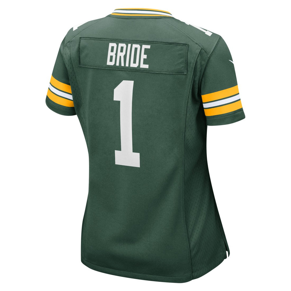 Number 1 Bride Green Bay Packers Women's Game Jersey Green | Nike for Sale