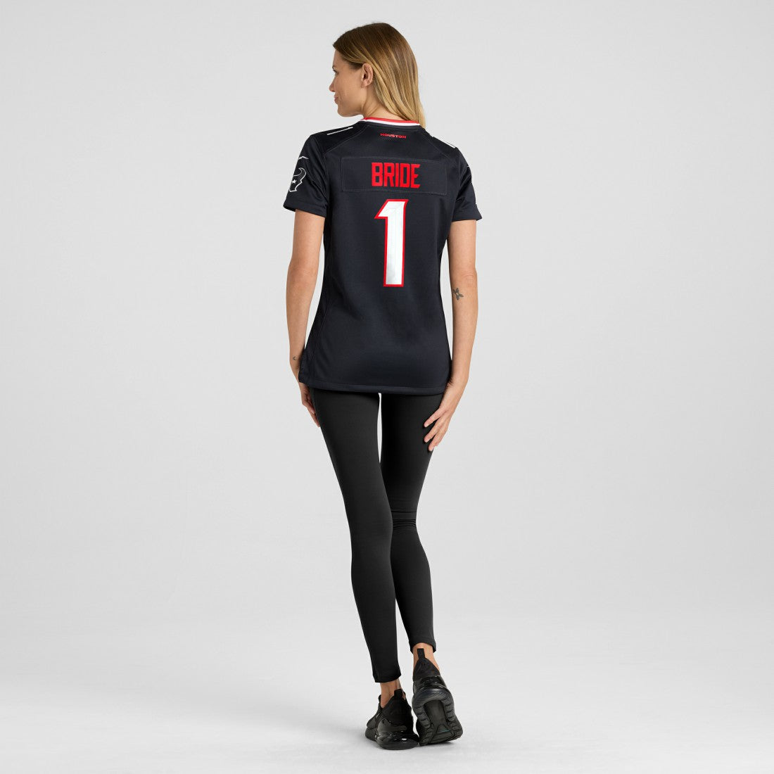 Number 1 Bride Houston Texans Women's Game Jersey Navy | Nike for Sale