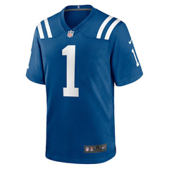 Number 1 Groom Indianapolis Colts Game Jersey Royal | Nike for Sale