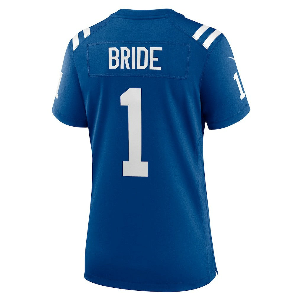 Number 1 Bride Indianapolis Colts Women's Game Jersey Royal | Nike for Sale