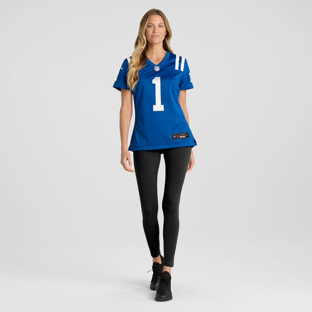 Number 1 Bride Indianapolis Colts Women's Game Jersey Royal | Nike for Sale