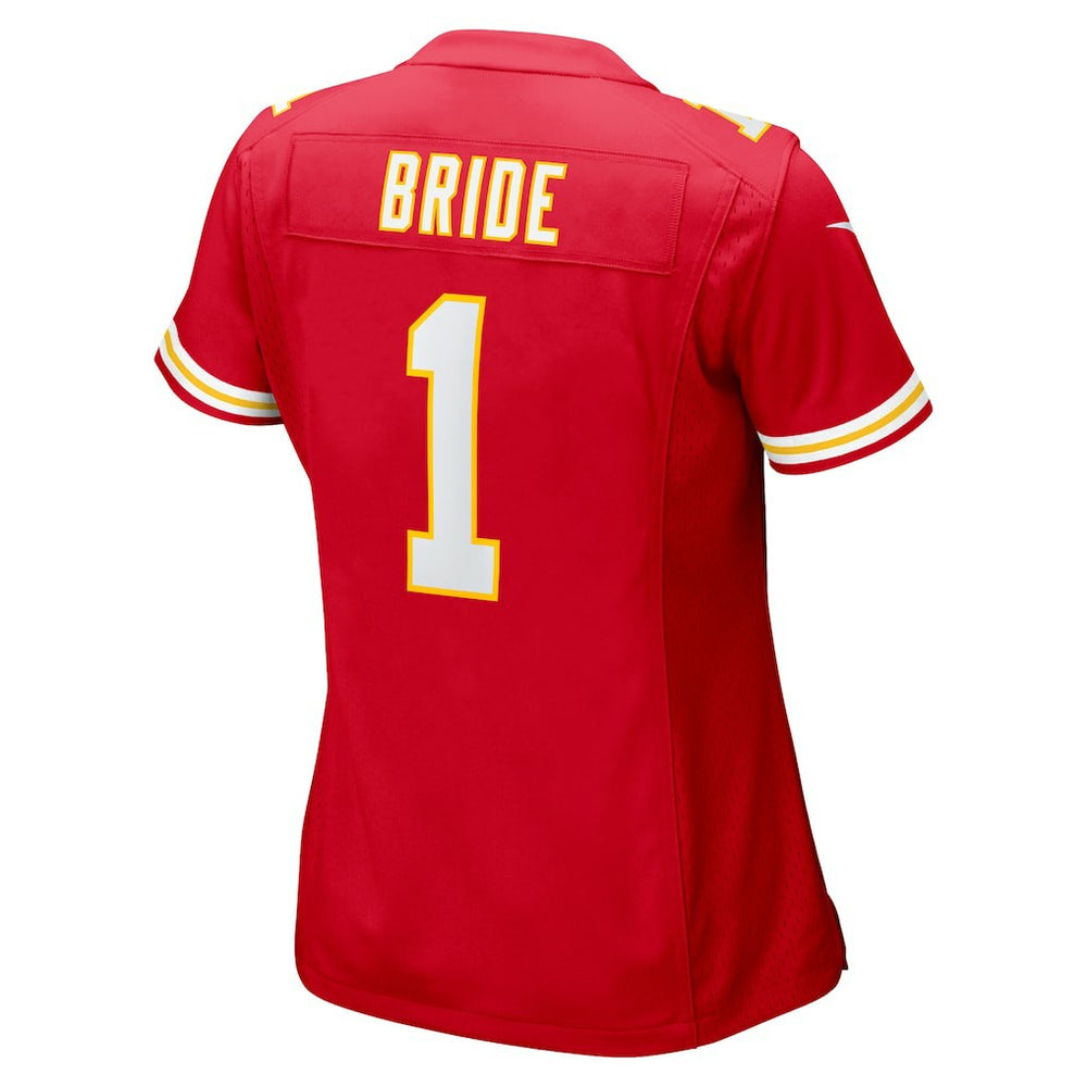 Number 1 Bride Kansas City Chiefs Women's Game Jersey Red | Nike for Sale