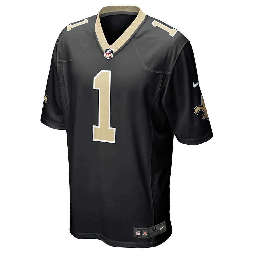 Number 1 Groom New Orleans Saints Game Jersey Black | Nike for Sale