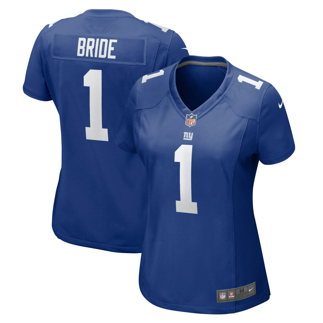 Number 1 Bride New York Giants Women's Game Jersey Royal | Nike for Sale