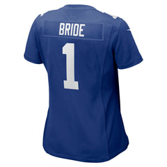 Number 1 Bride New York Giants Women's Game Jersey Royal | Nike for Sale
