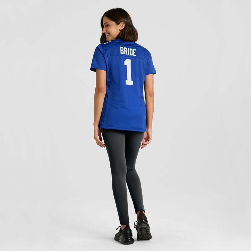 Number 1 Bride New York Giants Women's Game Jersey Royal | Nike for Sale