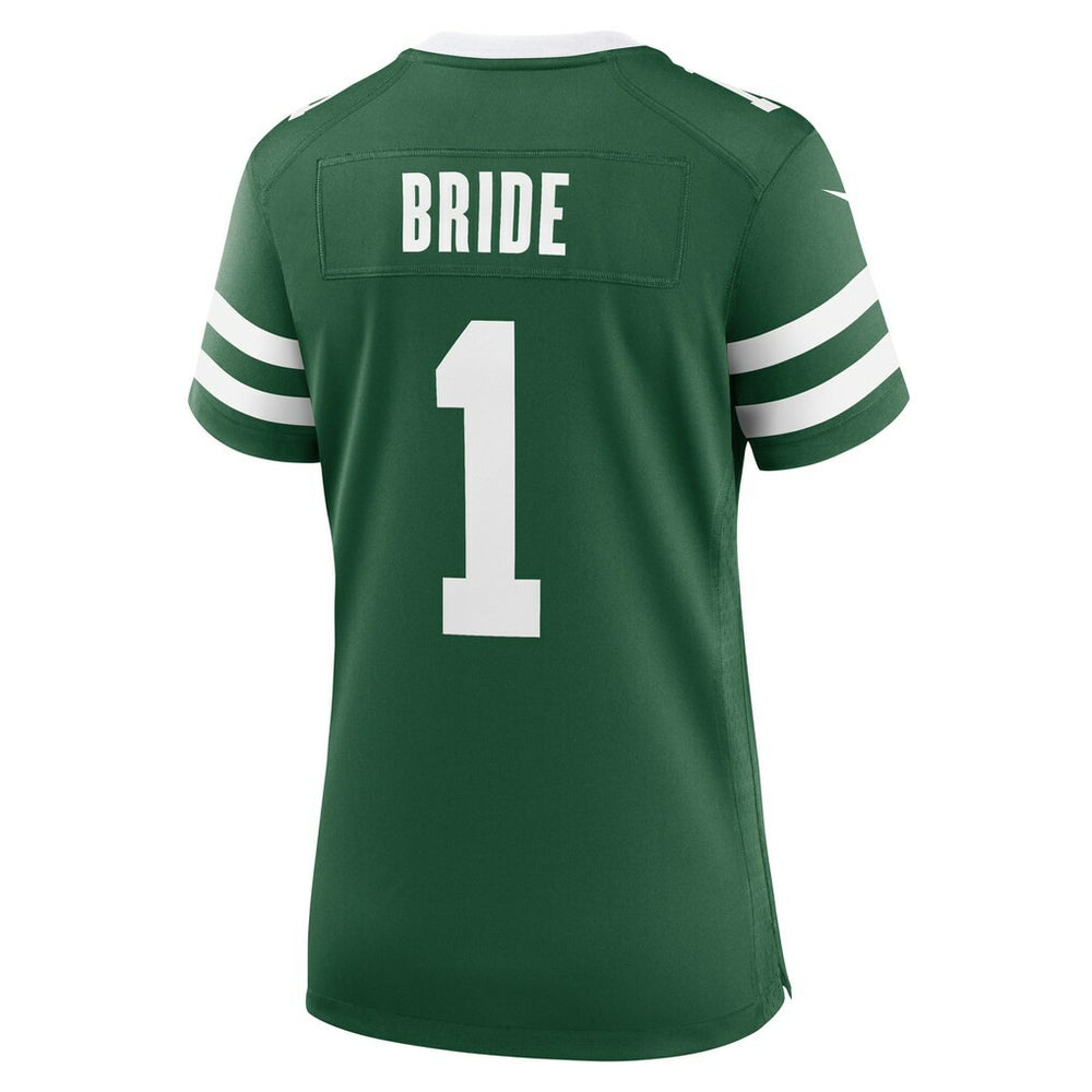 Number 1 Bride New York Jets Women's Game Jersey Legacy Green | Nike for Sale